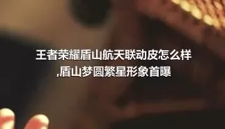 王者荣耀盾山航天联动皮怎么样,盾山梦圆繁星形象首曝