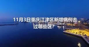 11月3日重庆江津区新增病例去过哪些区？