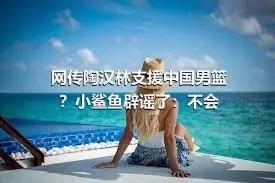 网传陶汉林支援中国男篮？小鲨鱼辟谣了：不会