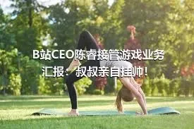 B站CEO陈睿接管游戏业务汇报：叔叔亲自挂帅！