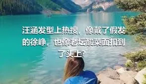 汪涵发型上热搜，像戴了假发的徐峥，也像老坛酸菜面扣到了头上？