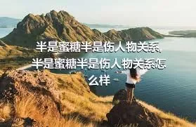 半是蜜糖半是伤人物关系,半是蜜糖半是伤人物关系怎么样