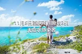 11月5日重庆南川新增3例无症状感染者