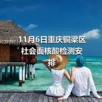 11月6日重庆铜梁区社会面核酸检测安排