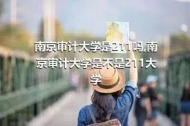 南京审计大学是211吗,南京审计大学是不是211大学
