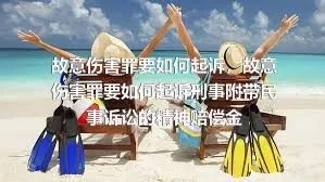 故意伤害罪要如何起诉，故意伤害罪要如何起诉刑事附带民事诉讼的精神赔偿金