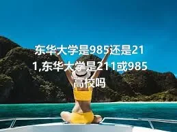 东华大学是985还是211,东华大学是211或985高校吗