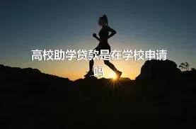 高校助学贷款是在学校申请吗