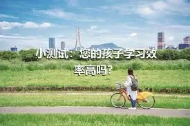 小测试：您的孩子学习效率高吗？