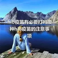 hib疫苗有必要打吗接种hib疫苗的注意事项