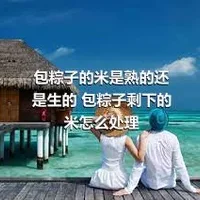 包粽子的米是熟的还是生的 包粽子剩下的米怎么处理