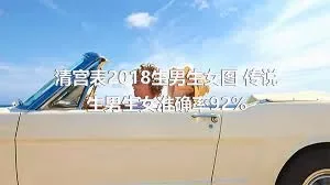 清宫表2018生男生女图 传说生男生女准确率92%