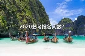 2020艺考报名人数？