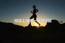 微信上线拍一拍新功能