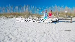 圆通快递太慢怎么催单？