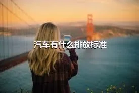 汽车有什么排放标准