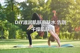 DIY滋润肌肤爽肤水 告别干燥肌肤