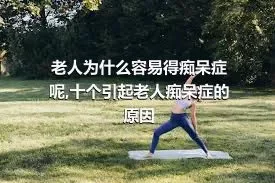 老人为什么容易得痴呆症呢,十个引起老人痴呆症的原因