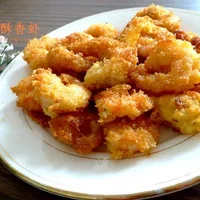 明虾金鱼酥