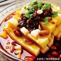 凉拌米豆腐