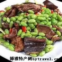 青豆炒鳝片