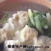 馄饨蔬菜清汤