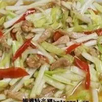 韭黄肉丝