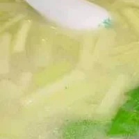 奶汤蒲菜